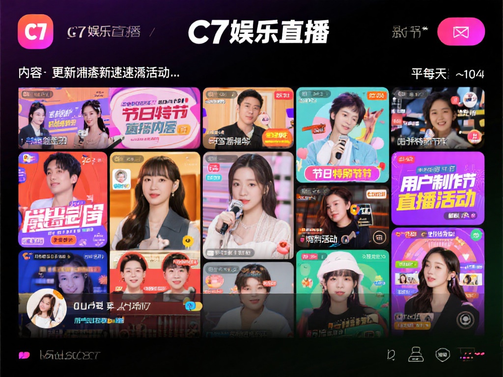 c7娱乐直播的内容更新速度令人惊叹。平台每天都会推