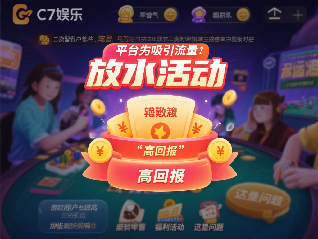 平台推出放水活动的动机可能有多种。首先，吸引流量是